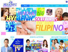 Tablet Screenshot of megasoft.com.ph